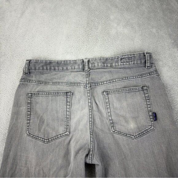 Patagonia Men's Size 35x32 Grey Straight Leg Jeans Iron Clad Denim 100% Organic - Picture 12 of 12